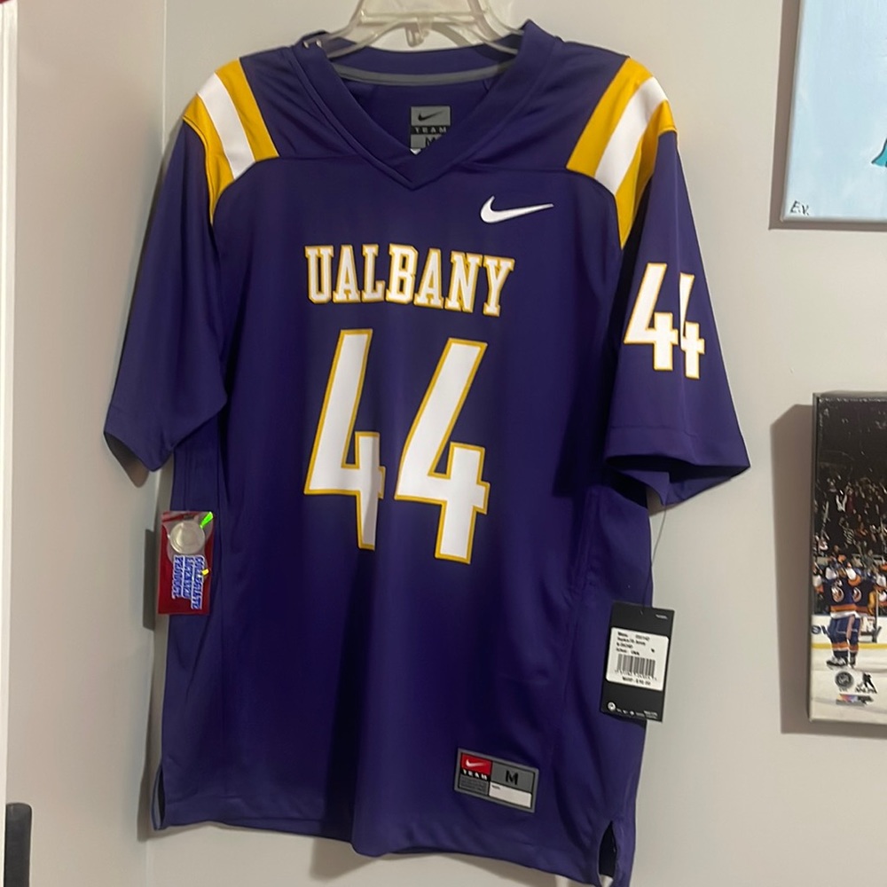 UAlbany football jersey brand new (medium)